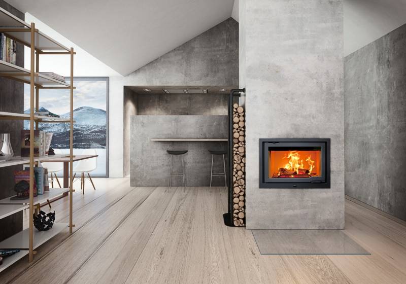 Insert de cheminée à bois JOTUL modèle I 570 showroom de Pertuis près d'Aix en Provence